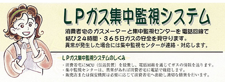 LPガス集中監視システム